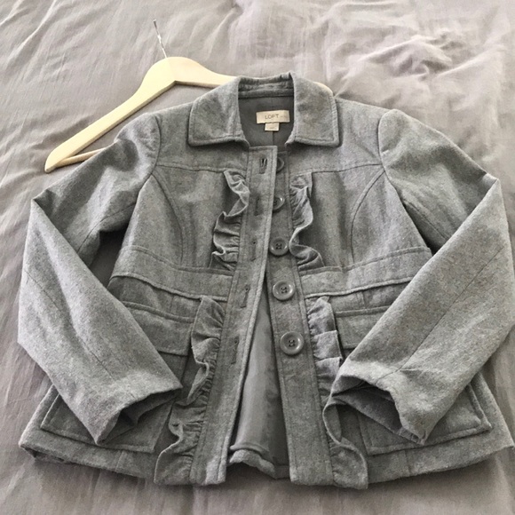 LOFT Jackets & Blazers - Loft twill jacket!